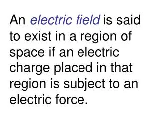The force on a 10 m C charge is 7 Newtons. What is the magnitude of the electric field?
