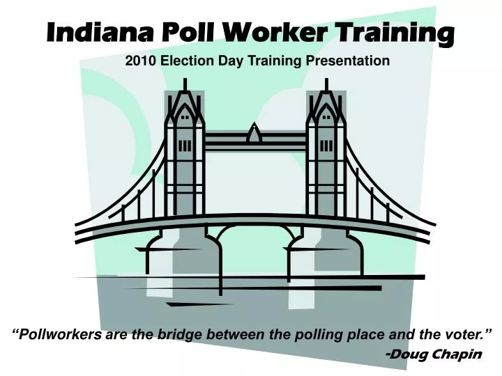 indiana poll worker training