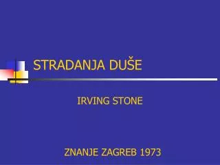 stradanja du e