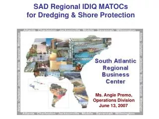 SAD Regional IDIQ MATOCs for Dredging &amp; Shore Protection