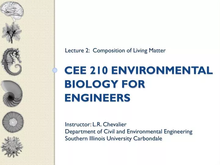 cee 210 environmental biology for engineers