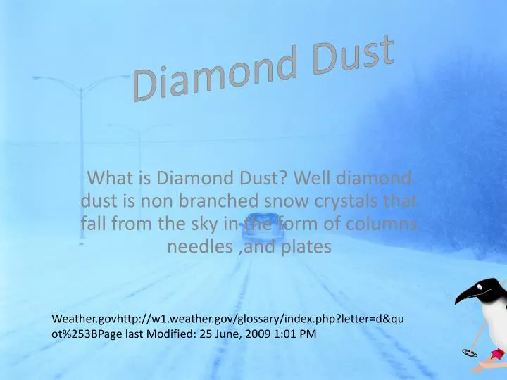 Diamond Dust: Snow From The Clear Blue Sky? - Farmers' Almanac