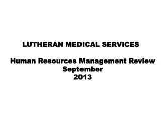 Human Resources Management Review September 2013