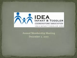 Annual Membership Meeting December 2, 2007