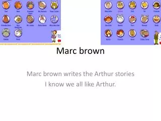 Marc brown