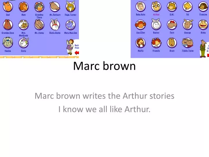 marc brown