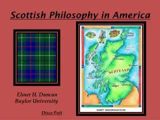 Scottish Philosophy in America