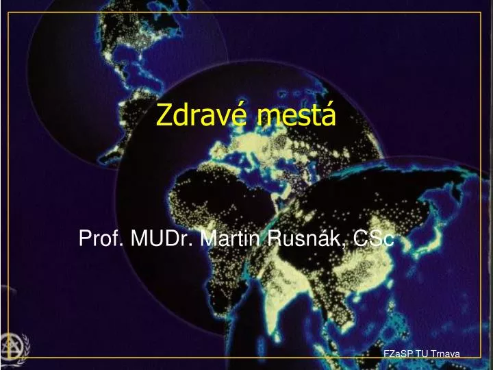 zdrav mest