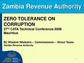 Zambia Revenue Authority