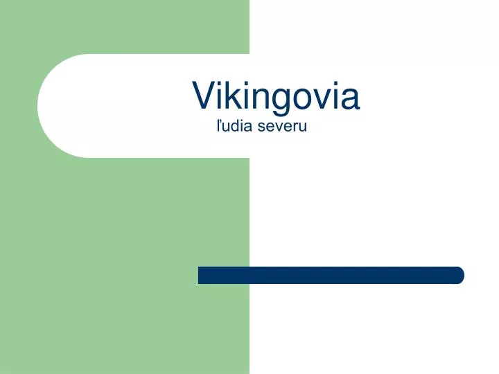 vikingovia udia severu