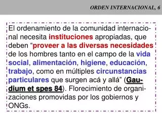 orden internacional 6
