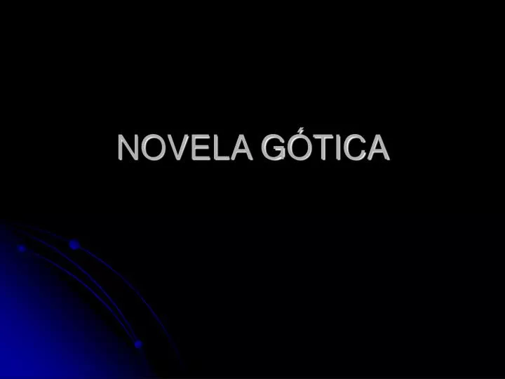 novela g tica