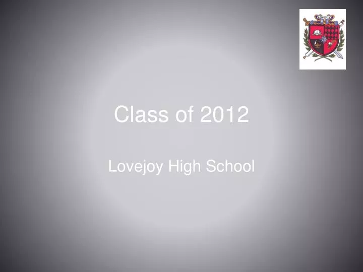 class of 2012