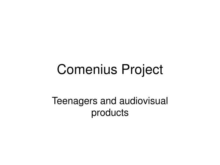 comenius project