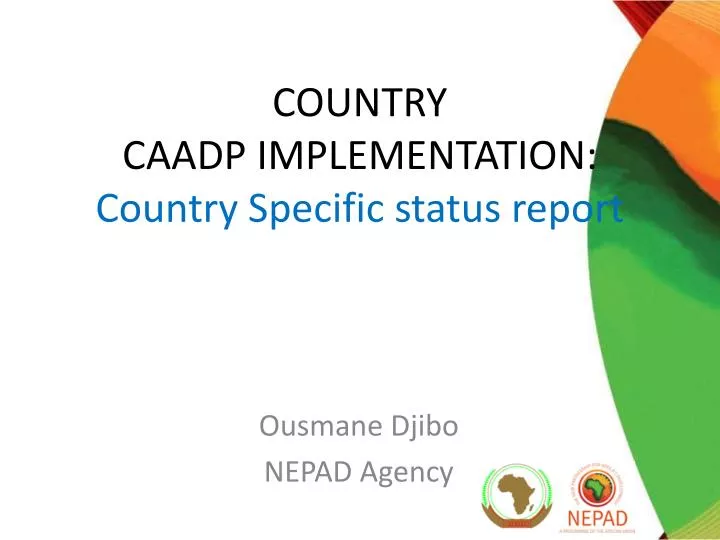 country caadp implementation country specific status report