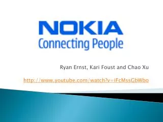 Ryan Ernst, Kari Foust and Chao Xu youtube/watch?v=iFcMssGbWbo