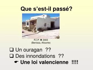 que s est il pass
