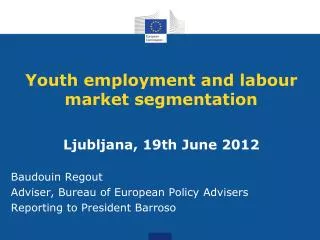 Youth employment and labour market segmentation