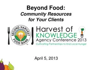 Beyond Food: Community Resources for Your Clients