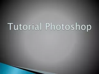 tutorial photoshop