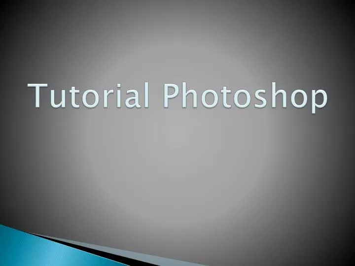 tutorial photoshop