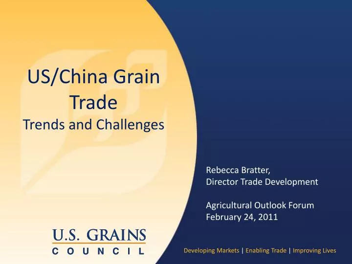 us china grain trade trends and challenges