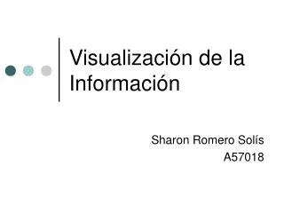 visualizaci n de la informaci n