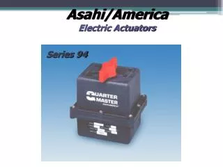 Asahi/America Electric Actuators