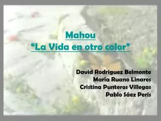 mahou la vida en otro color