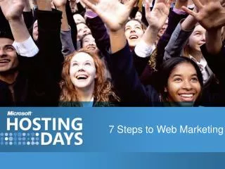 7 Steps to Web Marketing