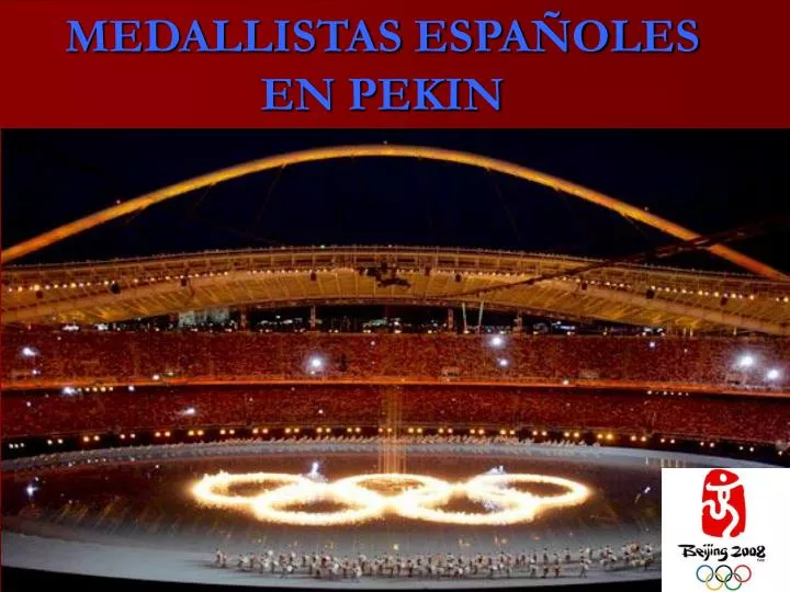 medallistas espa oles en pekin