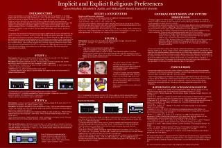 Implicit and Explicit Religious Preferences