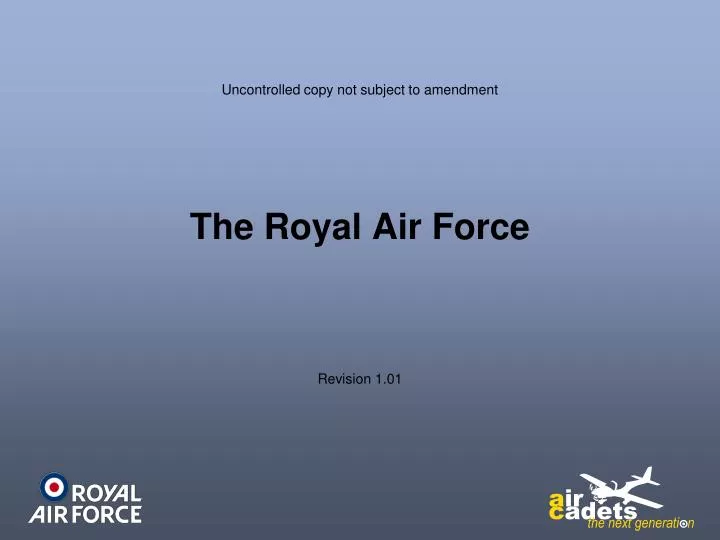 the royal air force