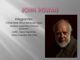 john rowan