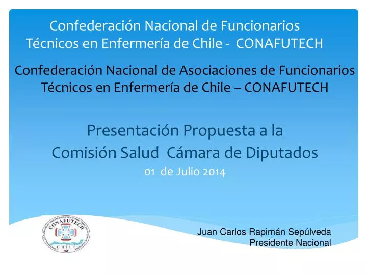 confederaci n nacional de funcionarios t cnicos en enfermer a de chile conafutech