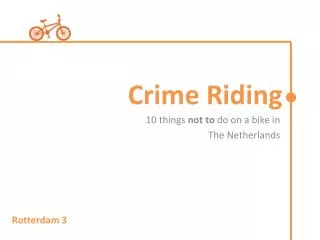 Crime Riding