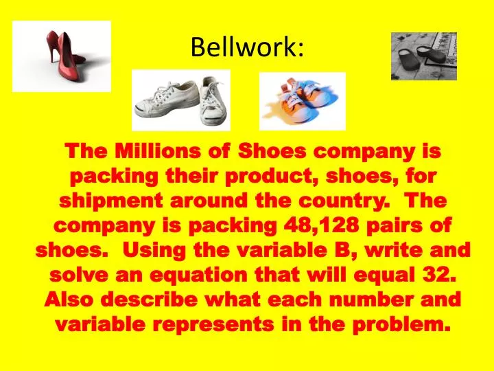 bellwork