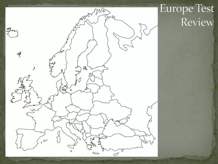 europe test review