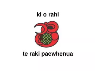 te raki paewhenua