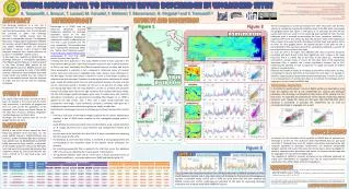 USING MODIS DATA TO ESTIMATE RIVER DISCHARGE IN UNGAUGED SITES