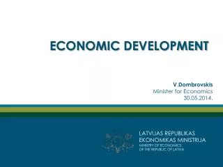 ECONOMIC DEVELOPMENT