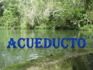 acueducto