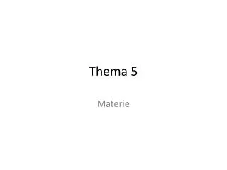 thema 5