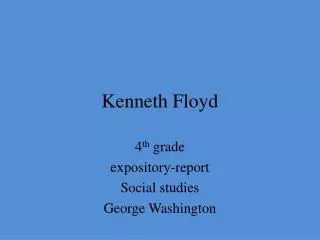 Kenneth Floyd