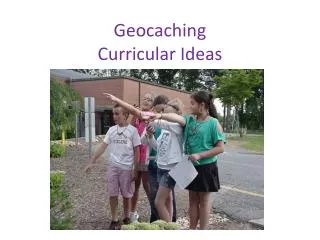 Geocaching Curricular Ideas