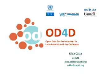 OD 4 D Open Data for Development in Latin America and the Caribbean