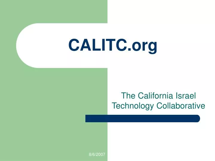 calitc org