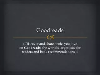 goodreads