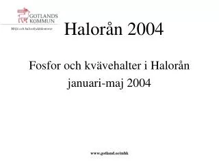halor n 2004