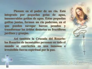 ¿No es tiempo de que recemos el Rosario, por las necesidades de todo el planeta?